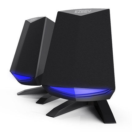 EZEEY USB Computer Multimedia Speakers with subwoofer and wireless USB interface for enhanced computer audio.